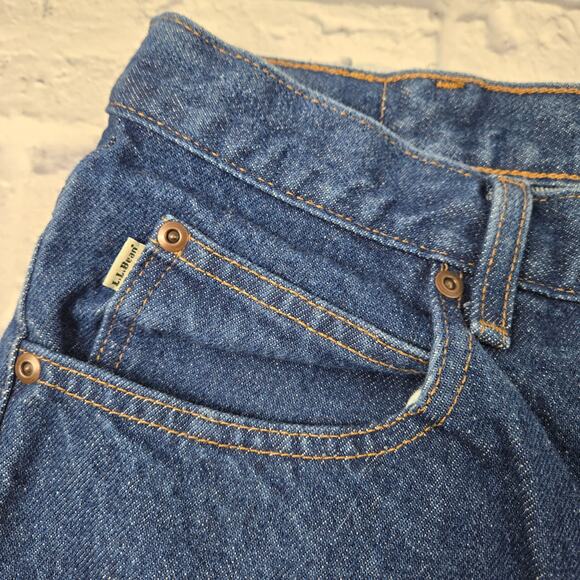 L.L. Bean Natural Fit Straight Jeans Men's 34x29 - Picture 9 of 13